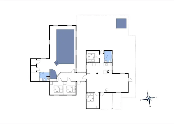 Tatil Evi Oh383-hadsund-jaegerskoven-39 *